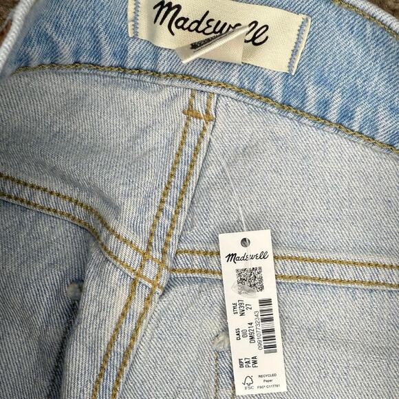 NWT Madewell The Dean Easy Straight Jean Size 27 - Picture 7 of 10